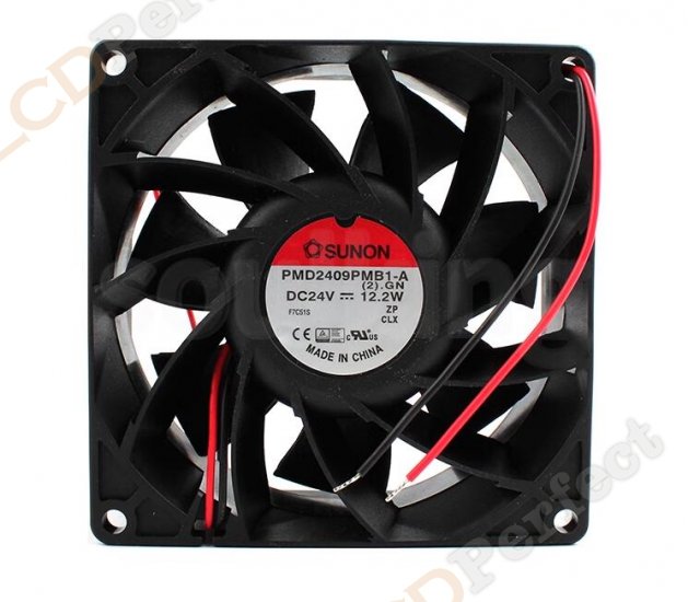 Original SUNON PMD2409PMB1-A (2).GN Cooling Fan DC 24V 12.2W 2-wires PMD2409PMB1-A (2).GN Fans