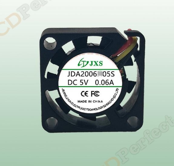 Original JDA2006L05S Cooling Fan DC 5V 0.06A 3-wires JDA2006L05S Fans
