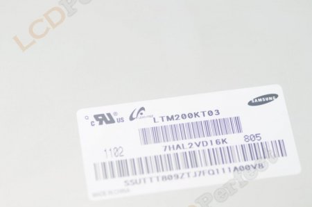 Original LTM200KT03-B samsung Screen Panel 20" 1600x900 LTM200KT03 LCD Display