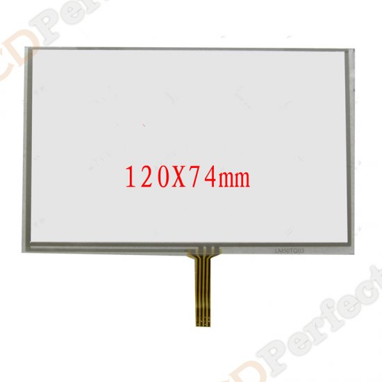 5 inch Touch Screen Panel 120mmx74mm Universal Touch Screen Panel for MP4 Mp5 GPS avigraph