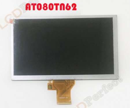 Original AT080TN62 V.1 Innolux Screen Panel 8" 800*480 AT080TN62 LCD Display