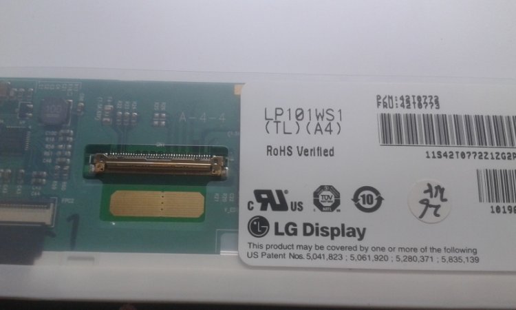 Original LP101WS1-TLA4 LG Screen Panel 10.1\" 1024x576 LP101WS1-TLA4 LCD Display