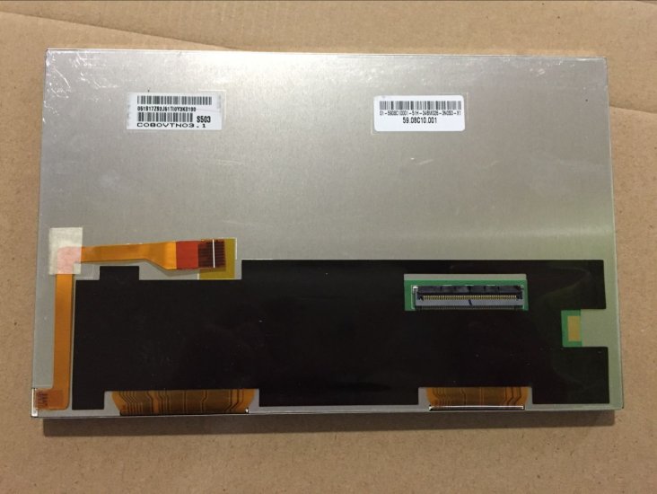 Original C080VTN03.1 AUO Screen Panel 8\" 800x480 C080VTN03.1 LCD Display